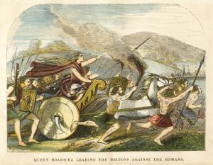 boudica_charge against romans