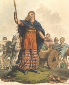 WA newsletter Boudicca drawing