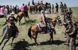 WA Newsletter NYT cover photo standing rock